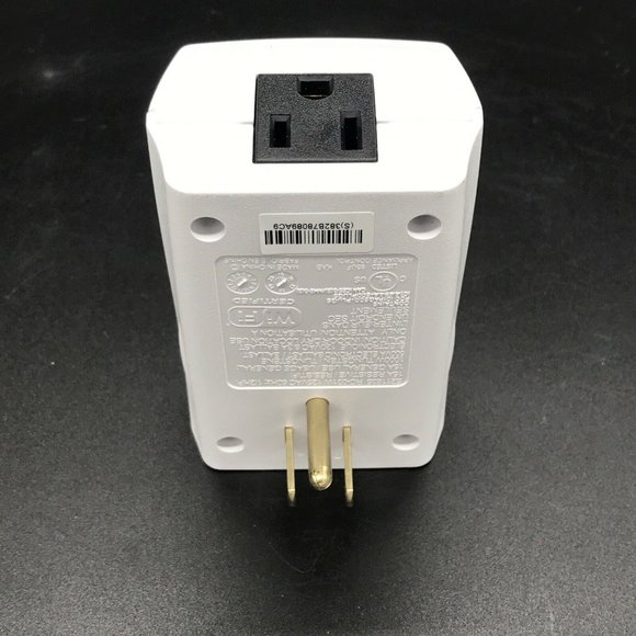 WiOn 50050 Indoor Wi-Fi Outlet, Wireless Switch, Programmable Timer w App - Picture 7 of 12